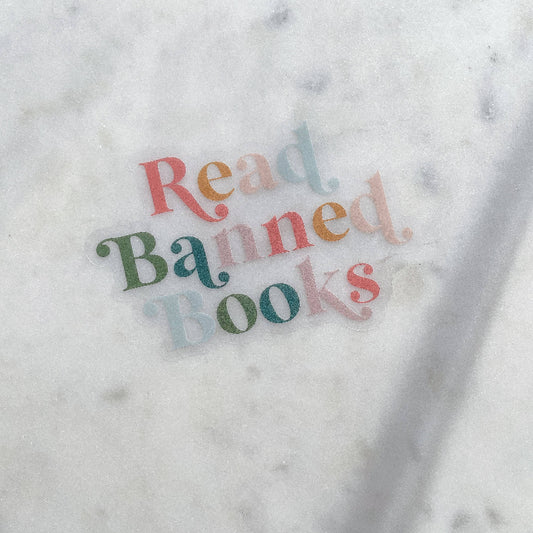 Read Banned Books Sticker