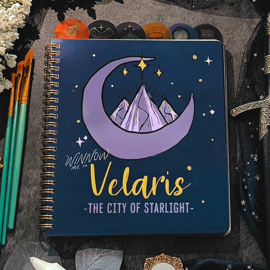 A Court of Thorns and Roses: Winnow Me to Velaris Tabbed Journal