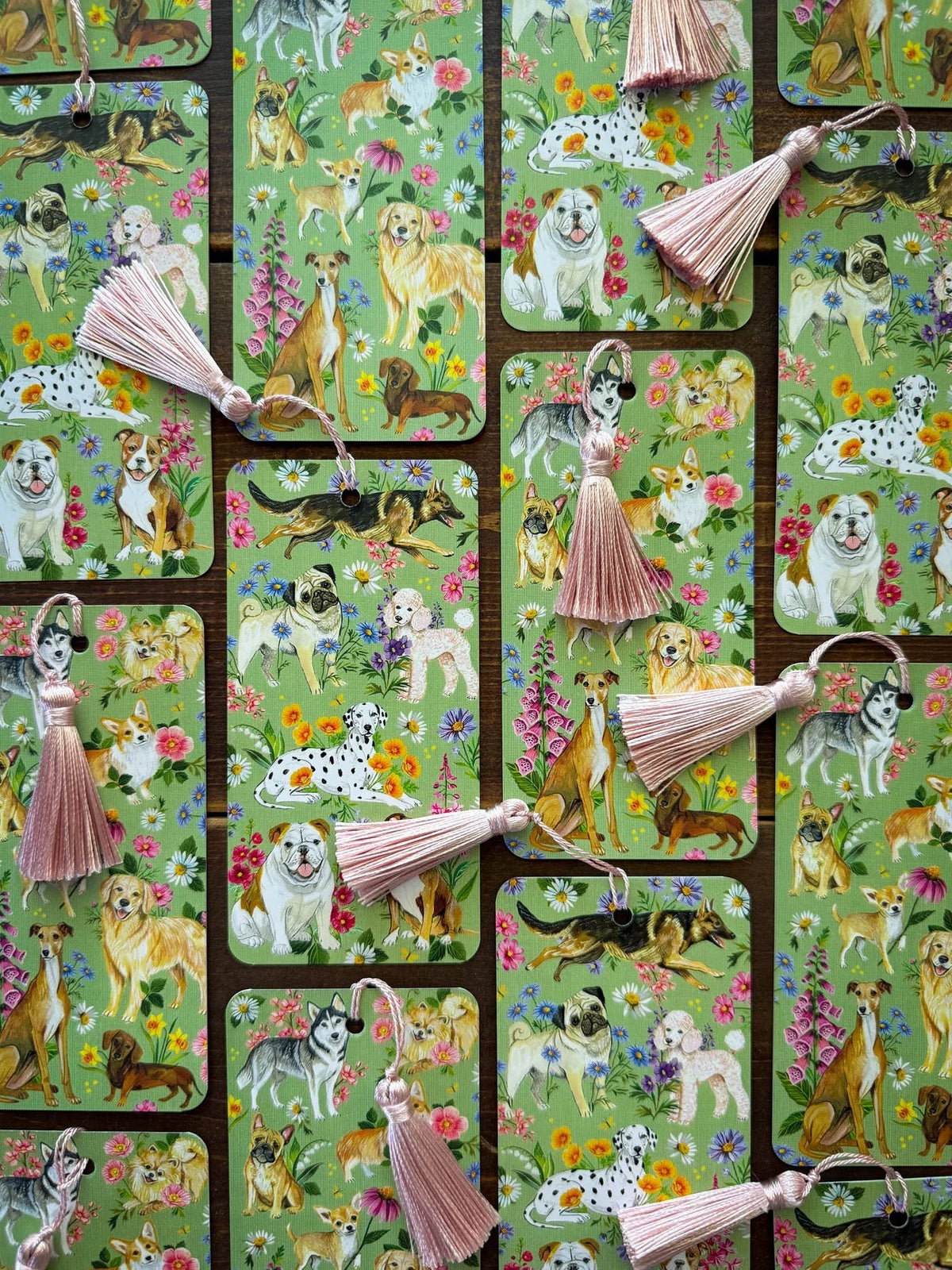 Dogs of The Meadow Bookmark - Katie Daisy