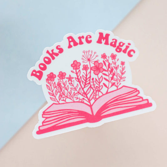 Books Are Magic Sticker