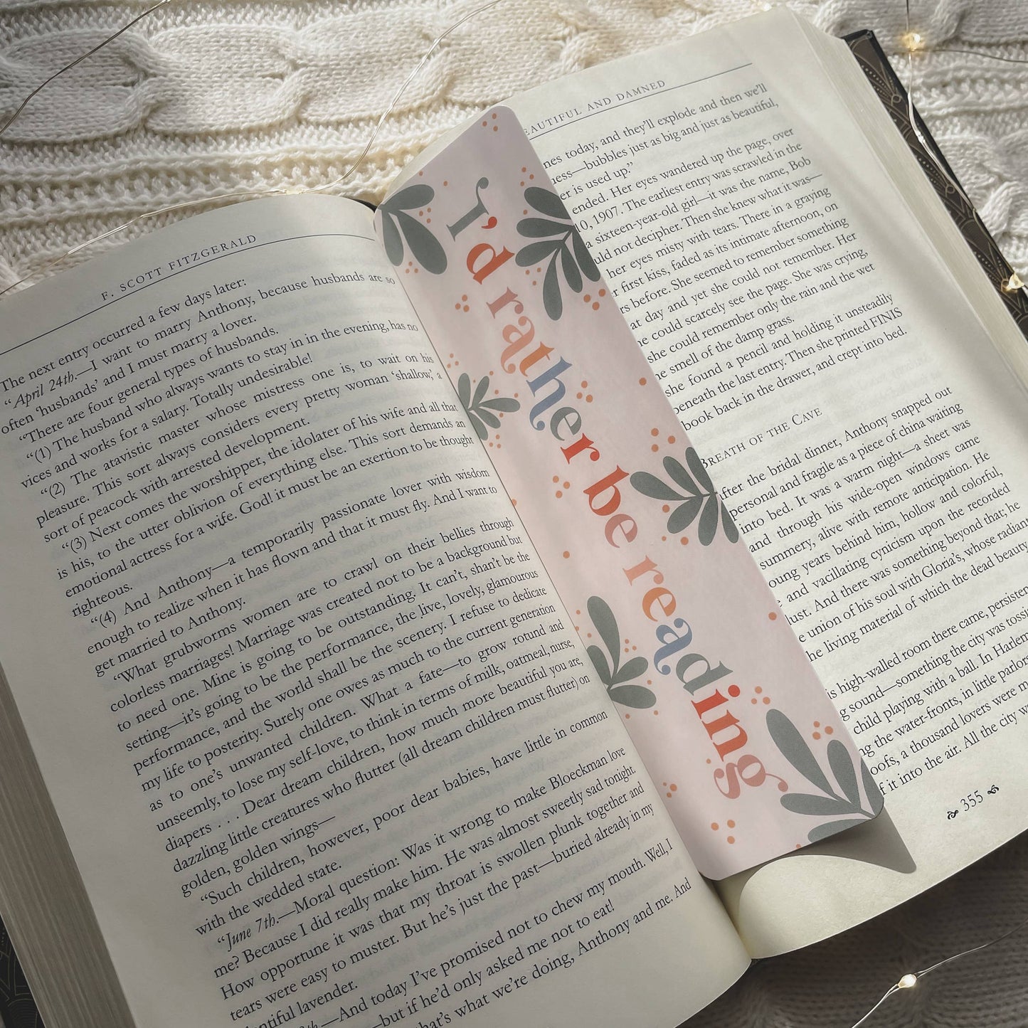 I'd Rather Be Reading Bookmark