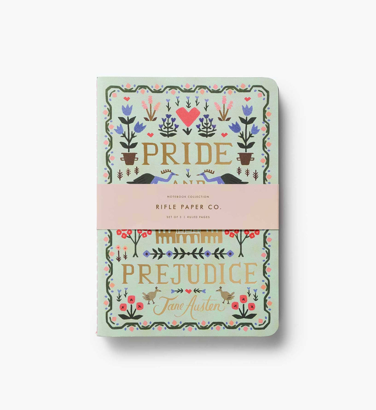 Assorted Set of 3 Jane Austen Notebooks