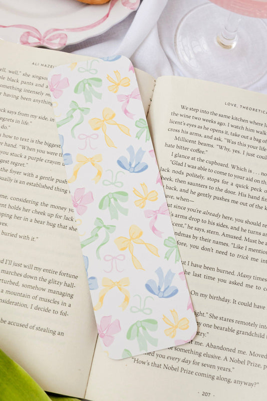 Pastel Bows Bookmark