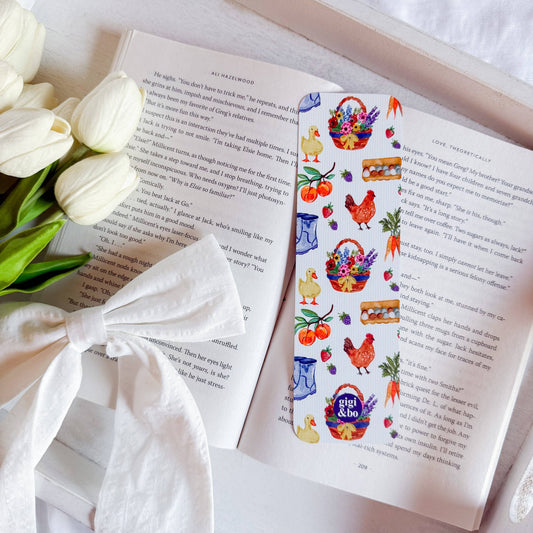 Farmer's Market Bookmark