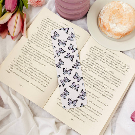 Lavender Butterflies Bookmark