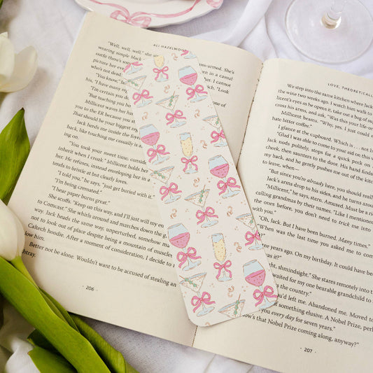 Bows & Bubbly Bookmark