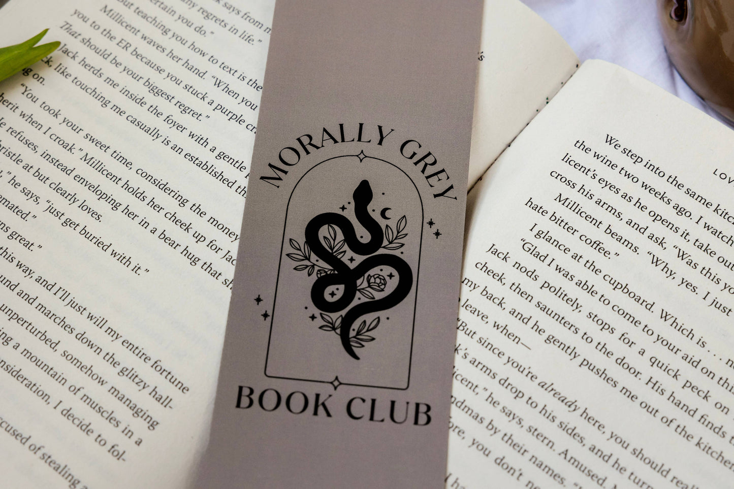 Morally Grey Book Club Bookmark