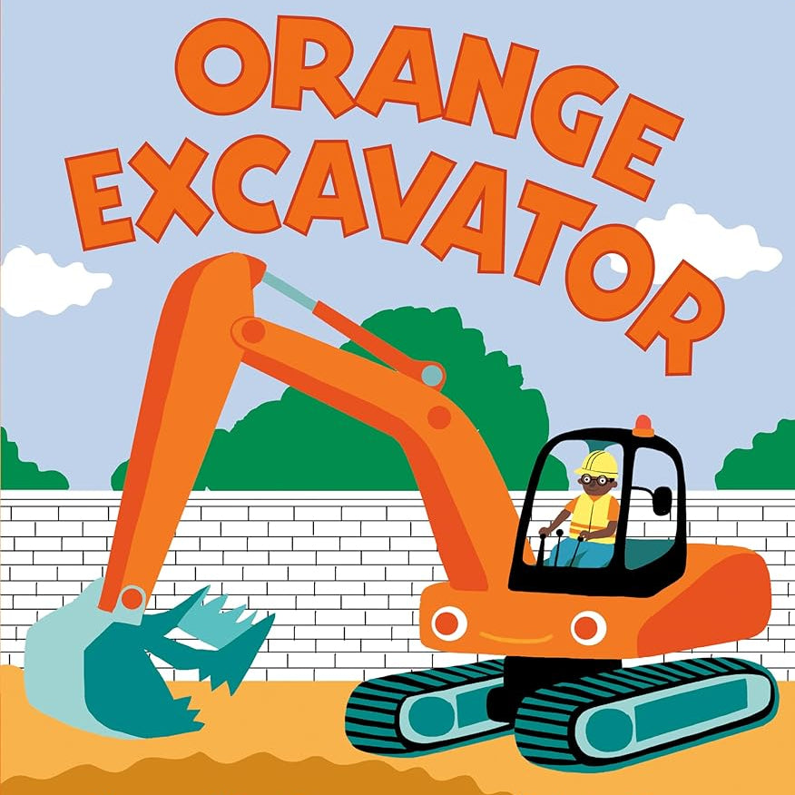 Orange Excavator (Red Truck and Friends) cover image
