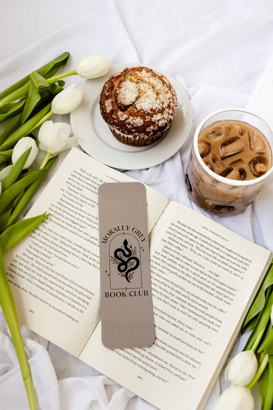Morally Grey Book Club Bookmark