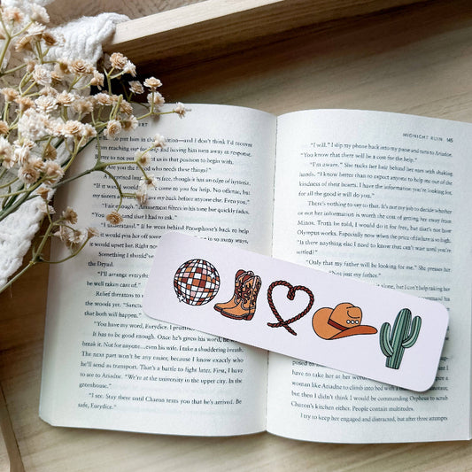 Giddy Up Girlie Bookmark