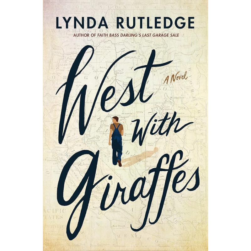 West with Giraffes by Lynda Rutledge
