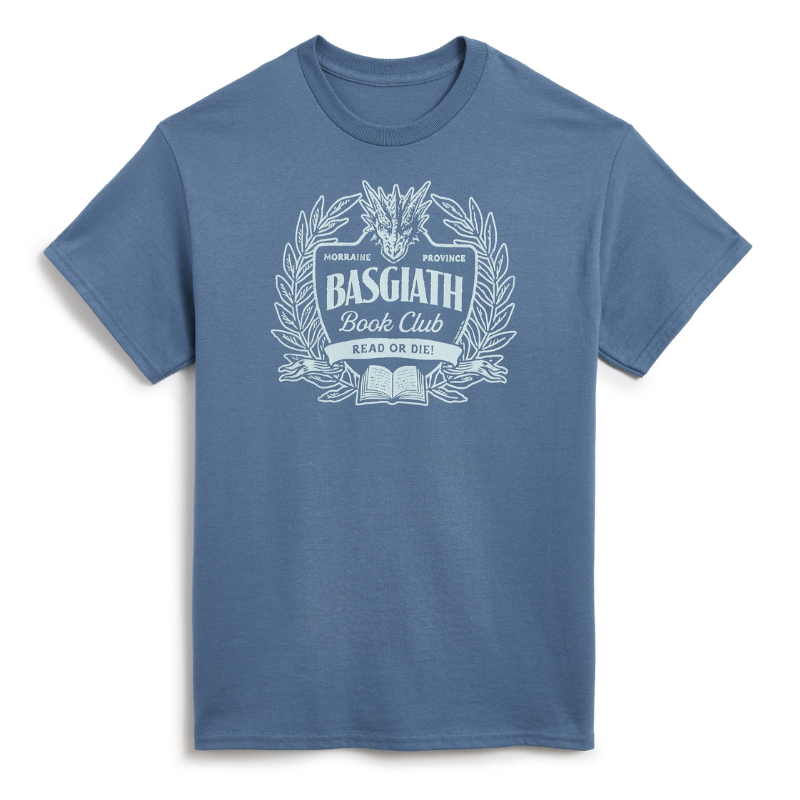 Rebecca Yarros's Fourth Wing: Basgiath Book Club Unisex T-Shirt