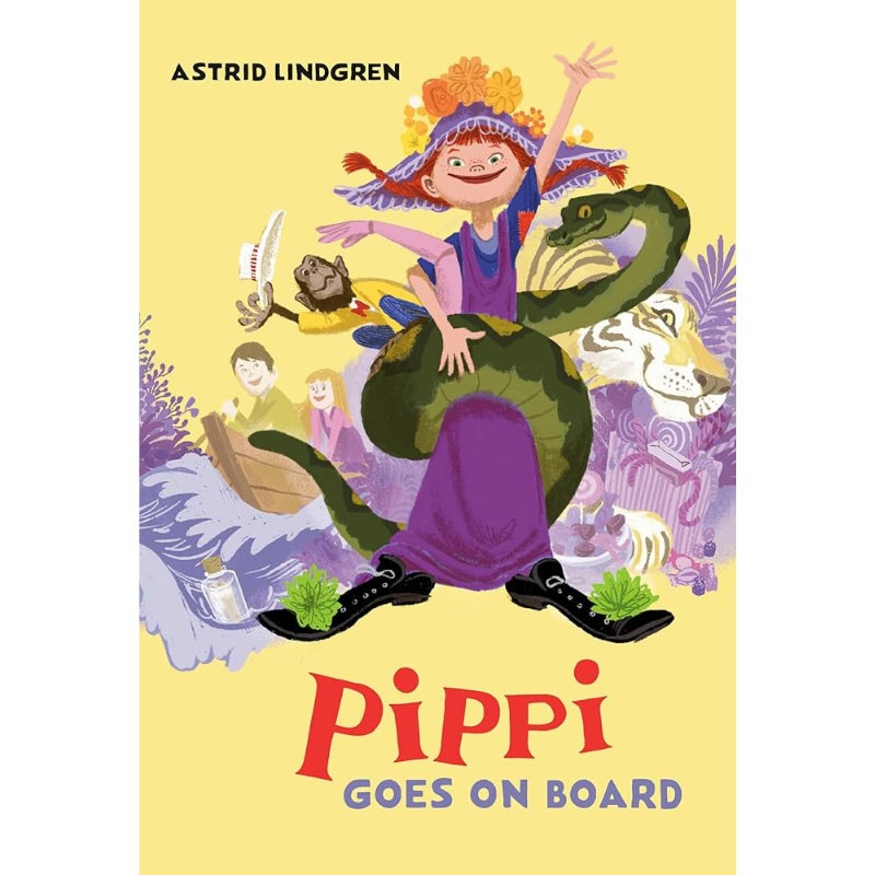 Pippi Goes on Board (Pippi Longstocking) by Astrid Lindgren