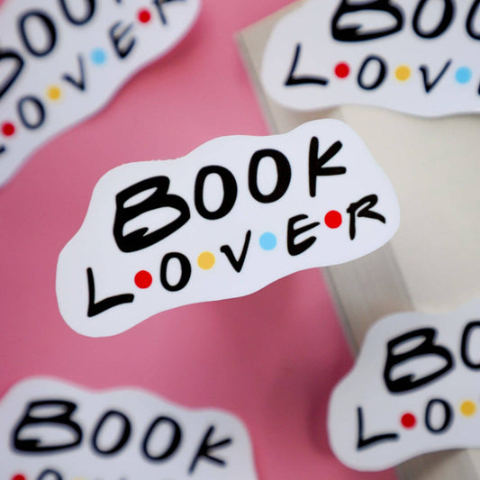 Book Lover Sticker