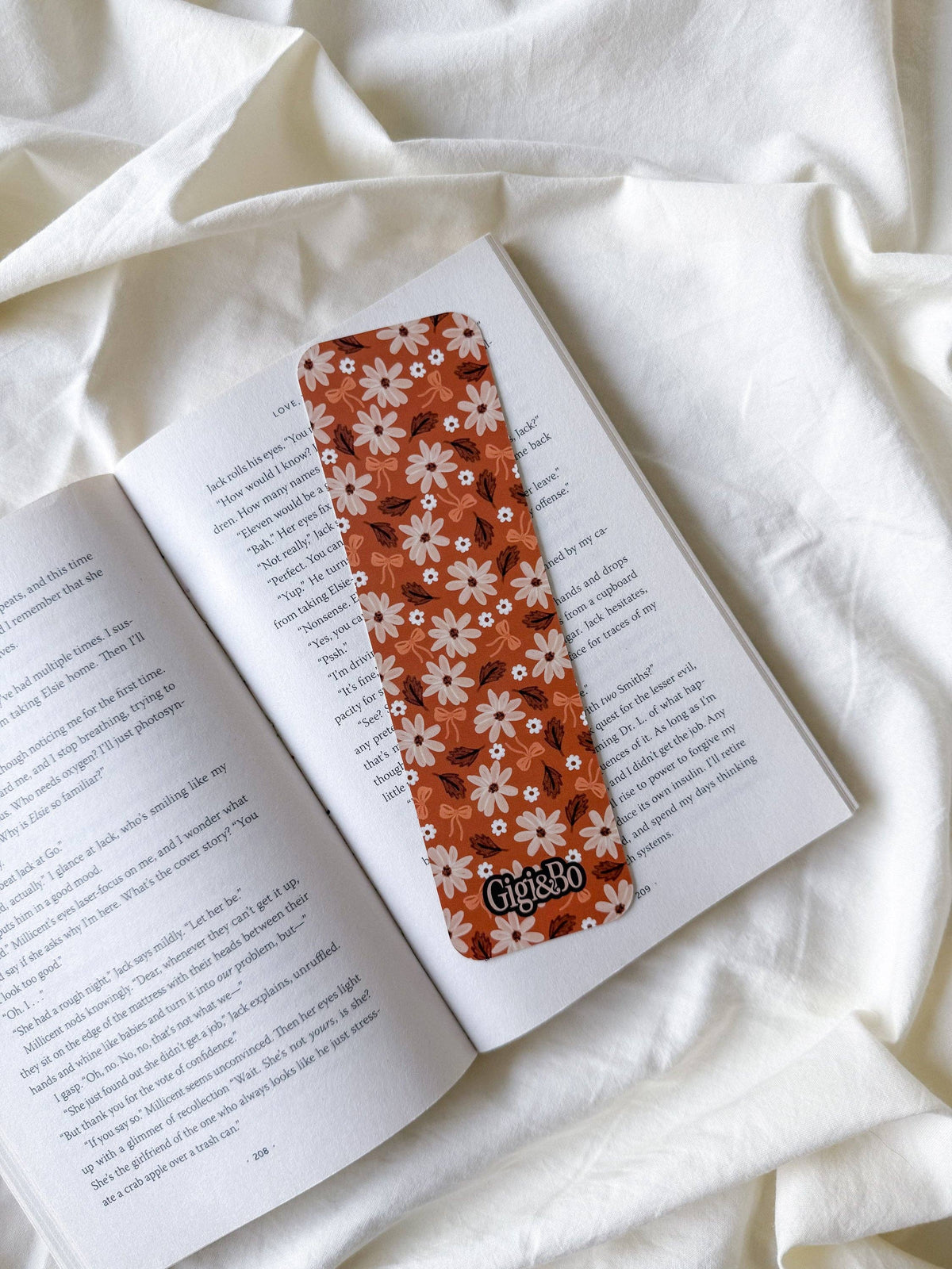 Fall Daisies Bookmark