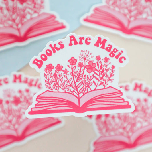Books Are Magic Sticker