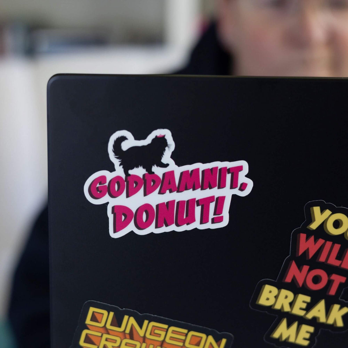 Goddamnit, Donut! Dungeon Crawler Carl Sticker