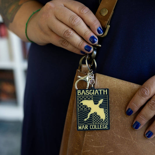 Basgiath War College Emblem Keychain/Bag Charm - Fourth Wing