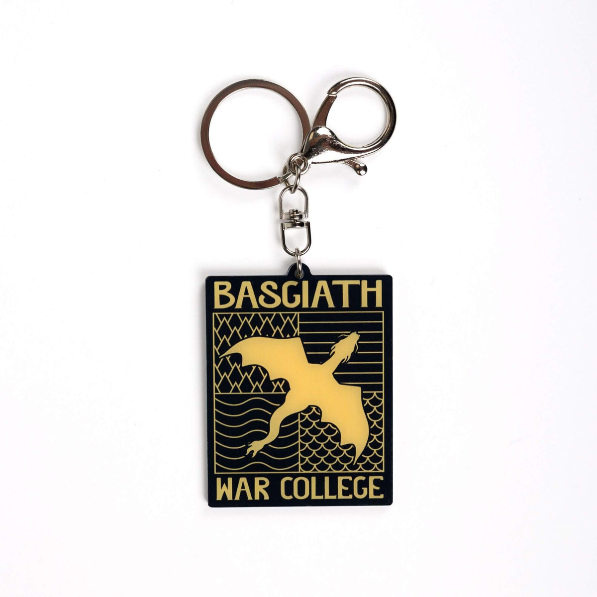 Basgiath War College Emblem Keychain/Bag Charm - Fourth Wing