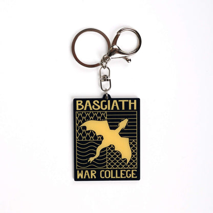 Basgiath War College Emblem Keychain/Bag Charm - Fourth Wing