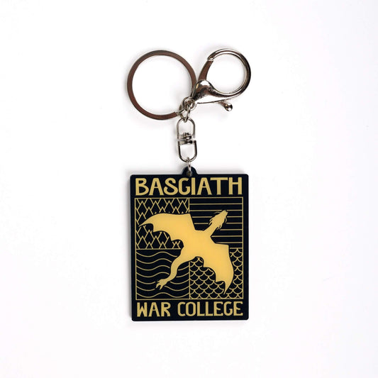 Basgiath War College Emblem Keychain/Bag Charm - Fourth Wing