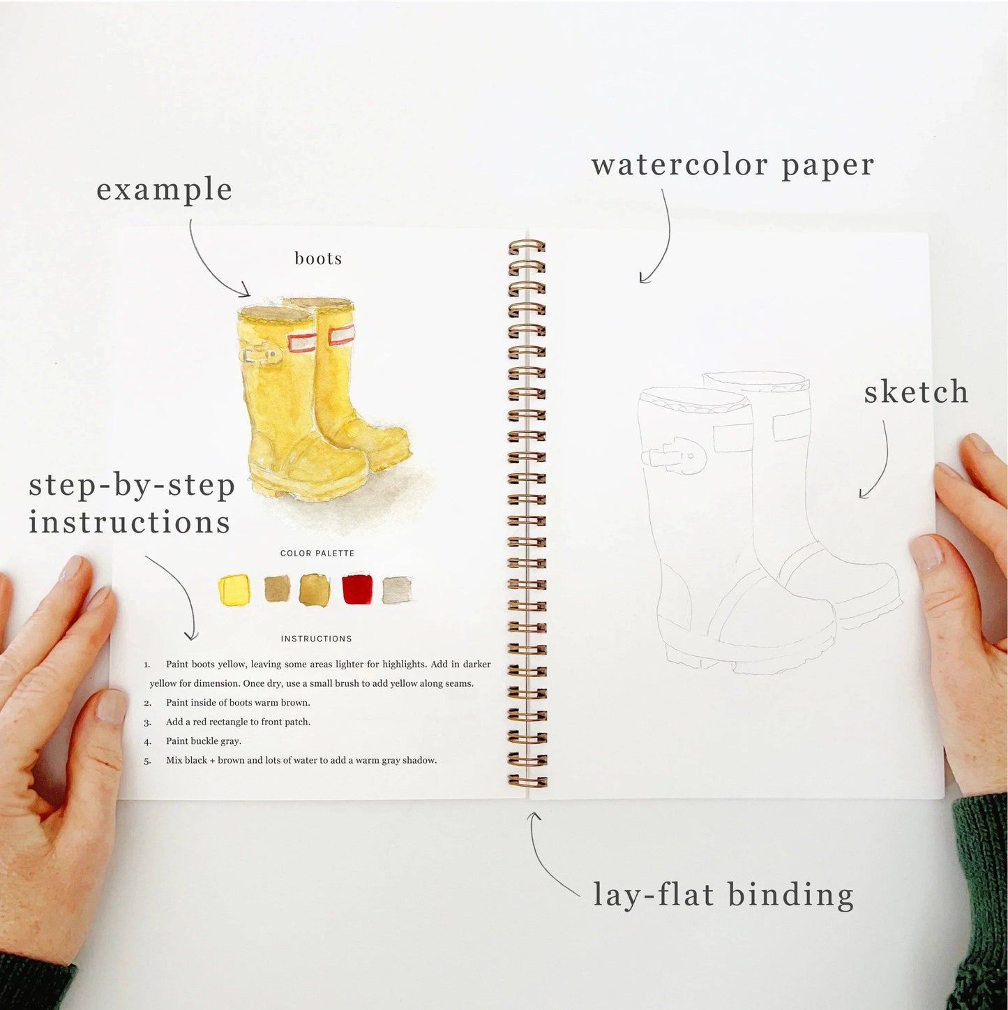 Watercolor Workbook - Emily Lex Studios