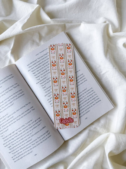 Darling Pumpkin Bookmark