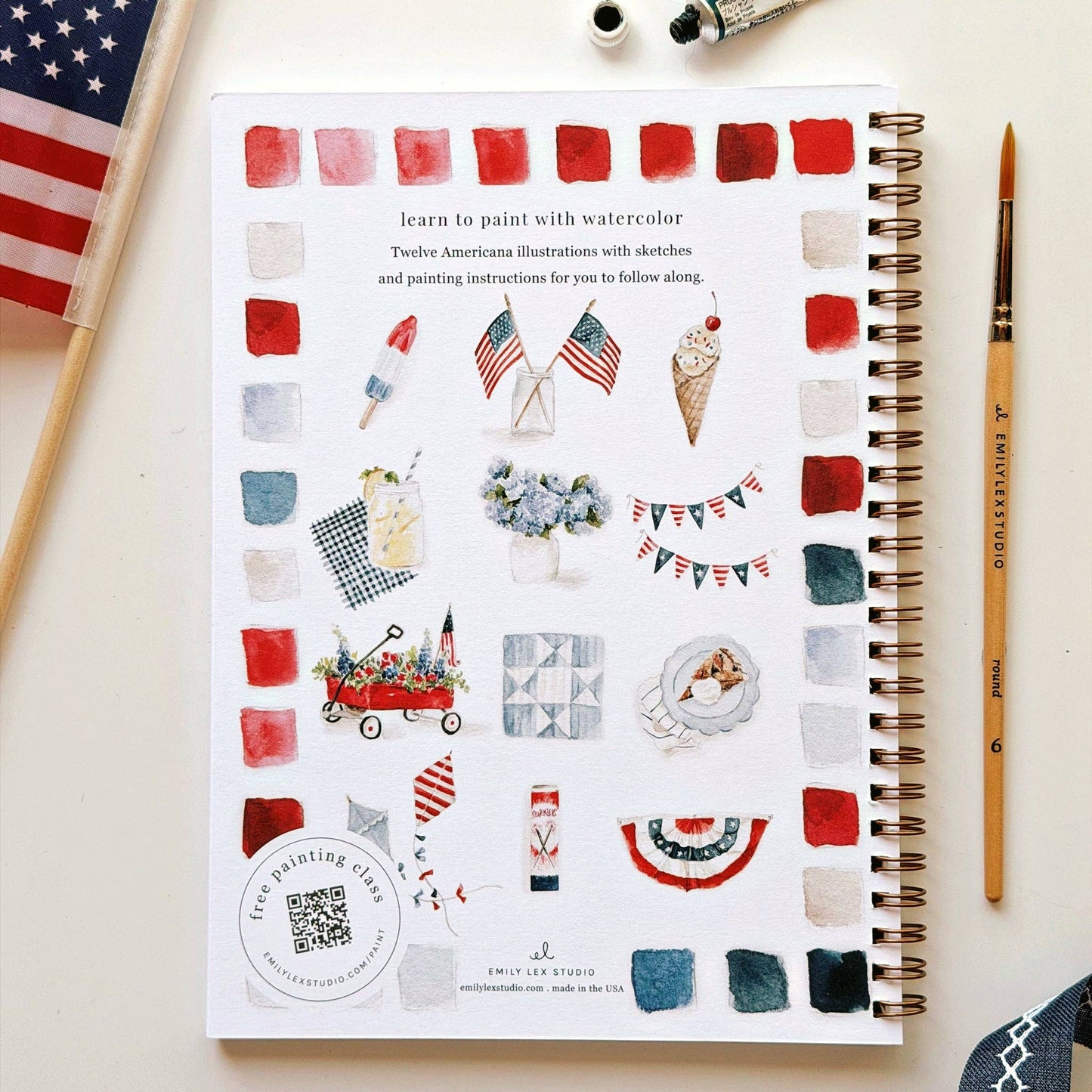 Watercolor Workbook - Emily Lex Studios