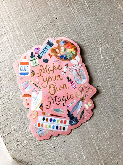 Make Your Own Magic Sticker - Katie Daisy