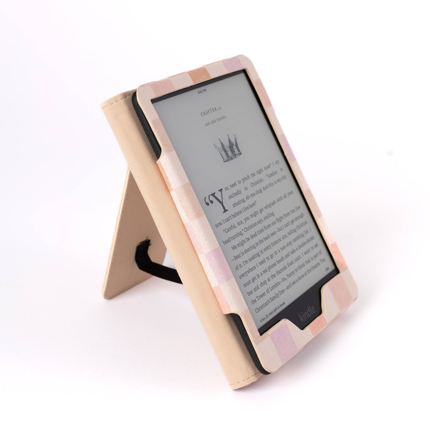 Kindle Case (Kindle Paperwhite - 11th Generation) - Watercolor Checker