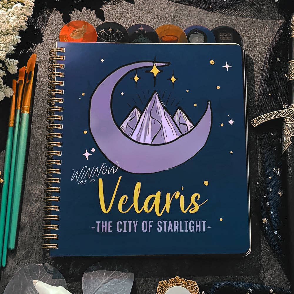A Court of Thorns and Roses: Winnow Me to Velaris Tabbed Journal