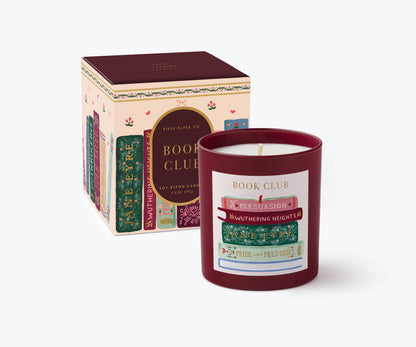 Book Club 9.5 oz Glass Candle - Rifle Paper Company