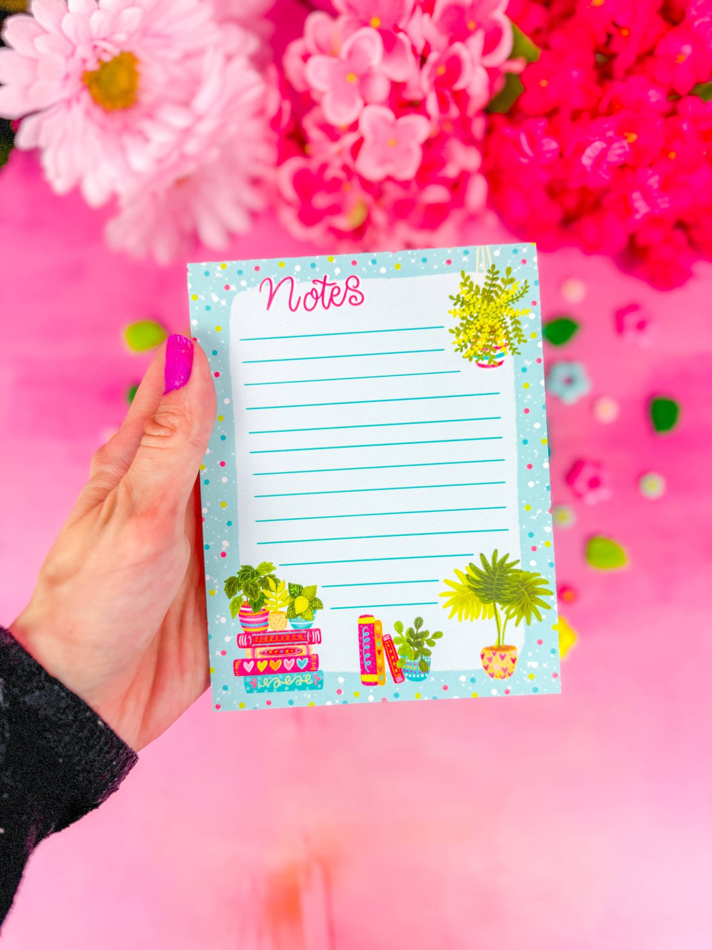 Bookish Plants Notepad