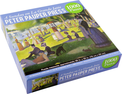 A Sunday on La Grande Jatte 1000 Piece Jigsaw Puzzle