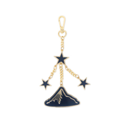 Enamel Bag Charm, Mountains and Stars - ACOTAR