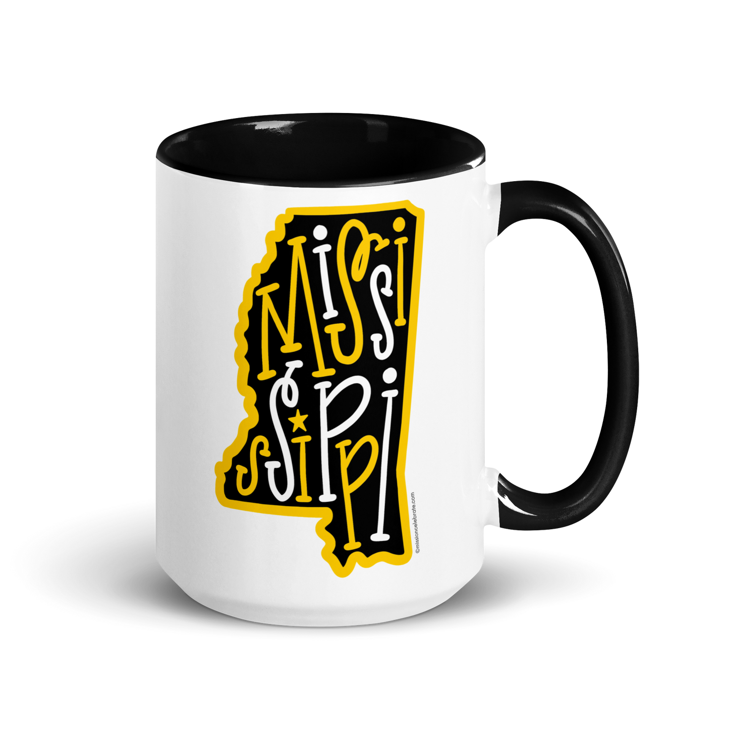 Mississippi (Southern Miss Style) Ceramic Mug - 11 oz