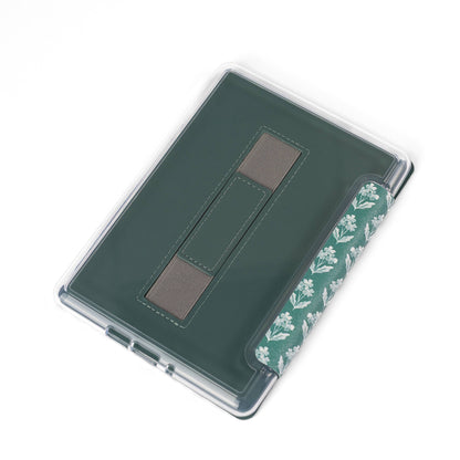 Kindle Paperwhite (11th Generation) Clear Back Kindle Case - Forget Me Nots Sage Green