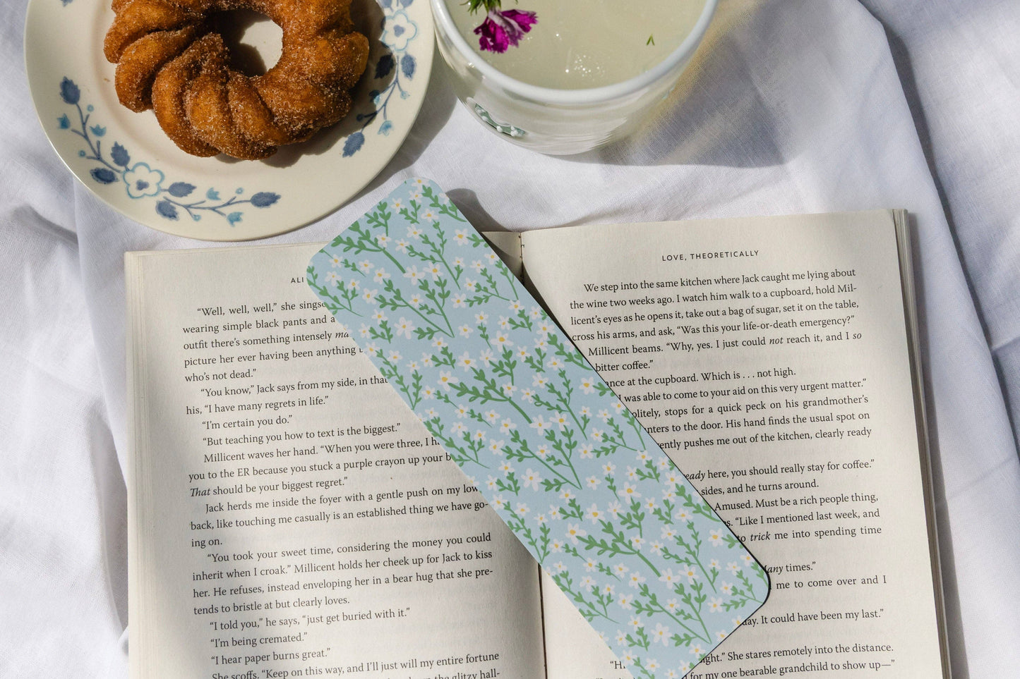 Soft Spring Daisies Bookmark