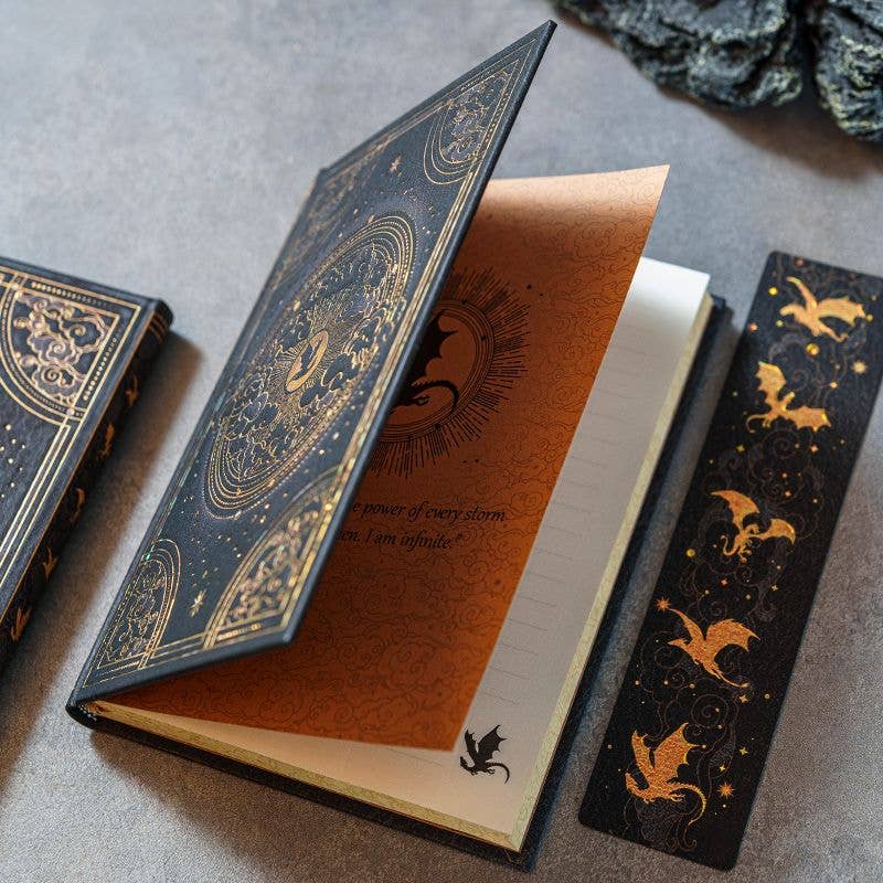 Paperblanks Shadows of Navarre Hardcover Journal (Fourth Wing): Midi / Lined