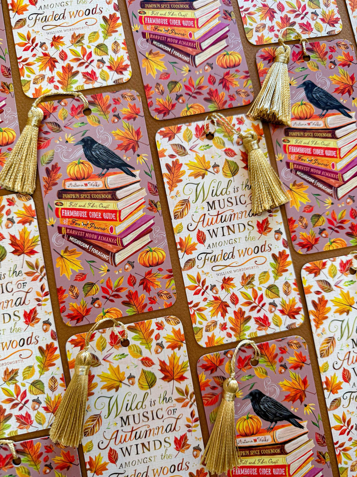 Autumn Delight Bookmark - Katie Daisy