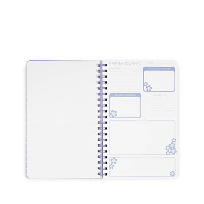 Prayer Journal - Blue Floral