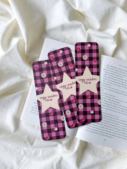 Cozy Reader Club Bookmark