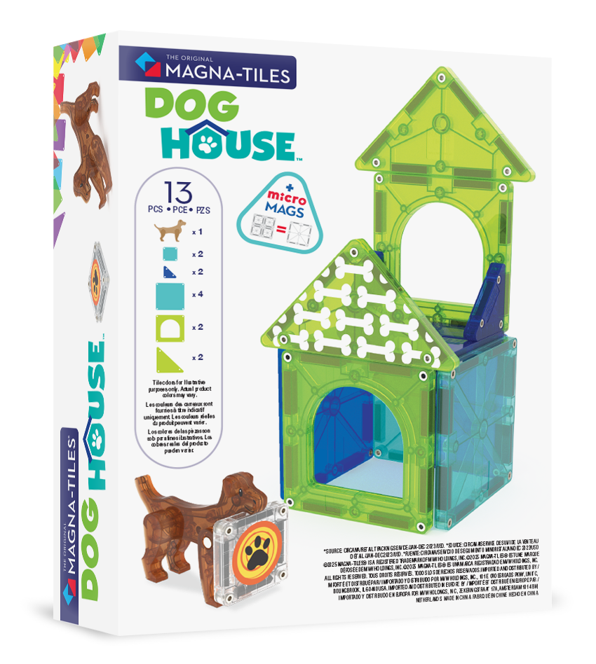 Magna-Tiles Dog House 13-Piece Set