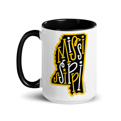 Mississippi (Southern Miss Style) Ceramic Mug - 11 oz