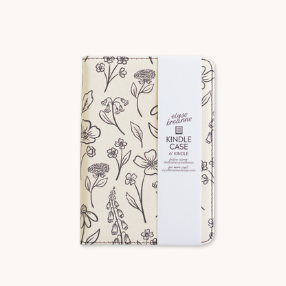 Kindle Case (Kindle Paperwhite - 11th Generation) - Pressed Floral