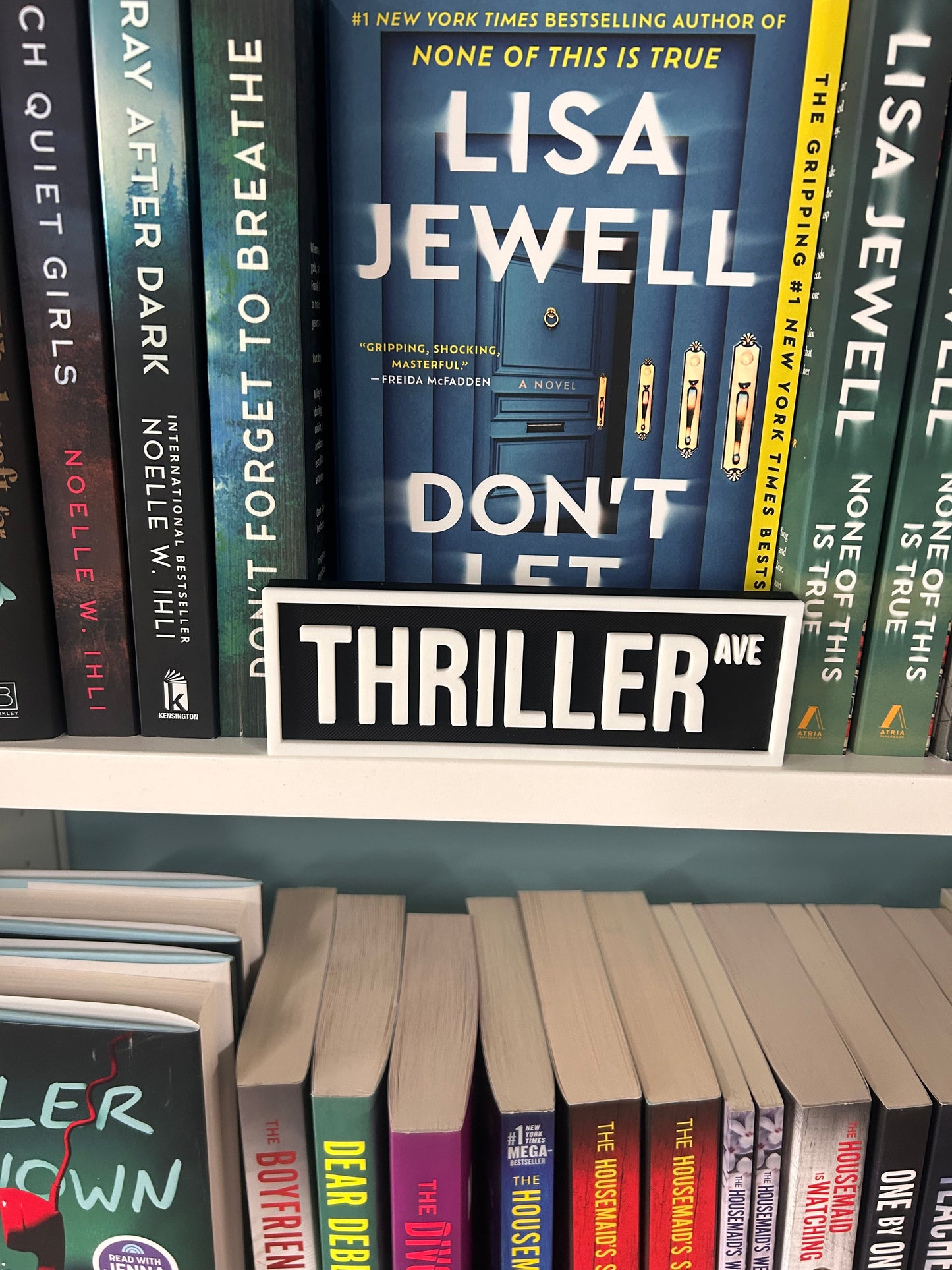 Bookshelf Street Sign