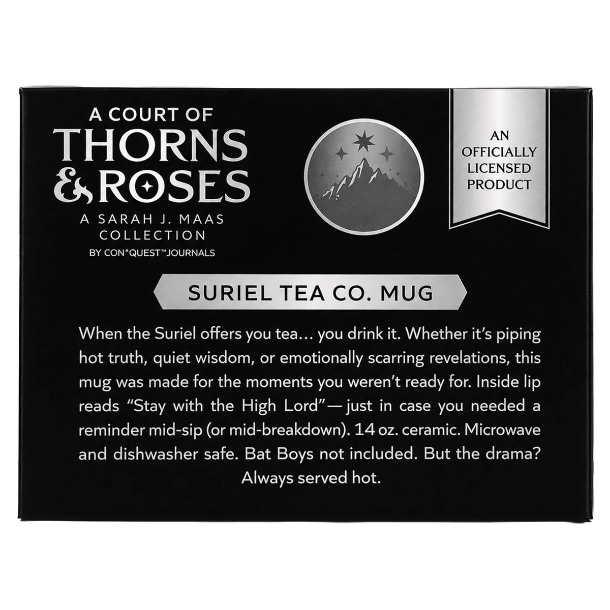 A Court of Thorns and Roses: The Suriel Tea Co. Beverage Mug