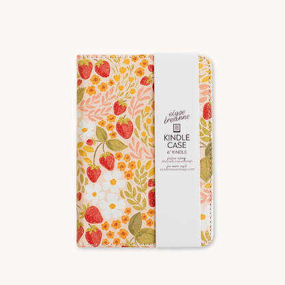 Kindle Case (Kindle Paperwhite - 11th Generation) - Strawberry Patch