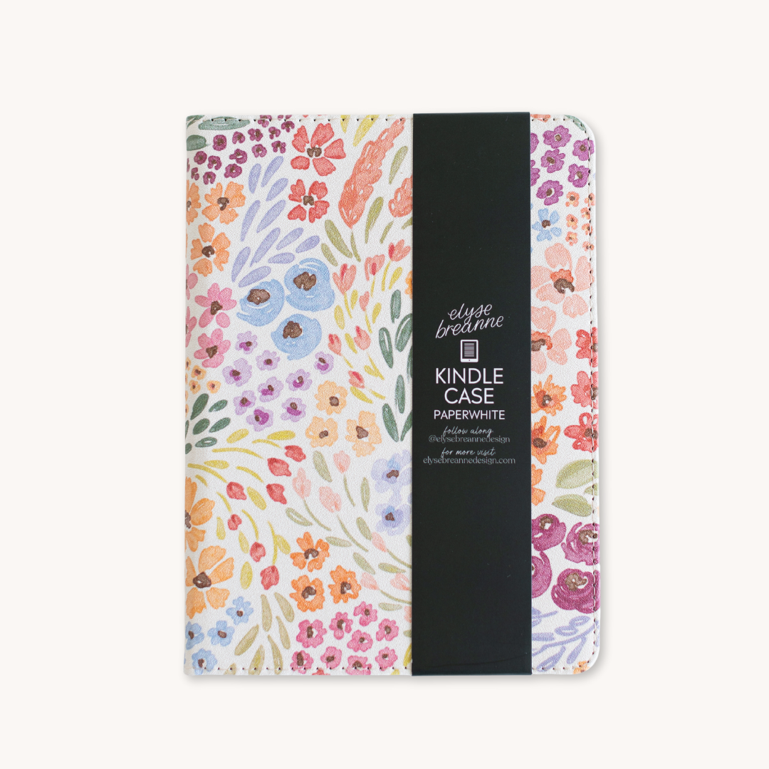 Kindle Case (Kindle Paperwhite - 11th Generation) - Countryside Blooms