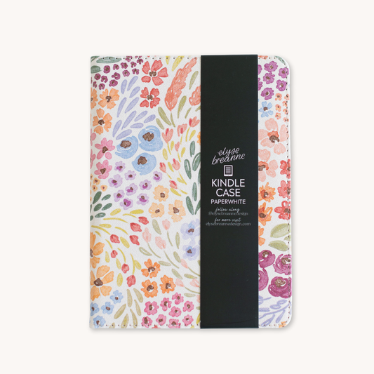 Kindle Case (Kindle Paperwhite - 11th Generation) - Countryside Blooms